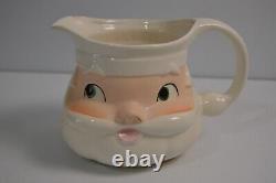 Vintage Holt Howard Santa Claus Pitcher Style House Rare Variant No Red Chip