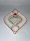 Vintage Holt Howard Starry Eyed Santa Appetizer/relish/cheese/cracker 1960