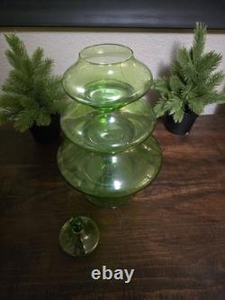 Vintage Italian Christmas Tree Candy Dish Multi Tier