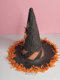 Vintage Jamieson Studios Canton OH Halloween Witches Hat Centerpiece