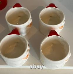 Vintage Japan Santa Pitcher Mug Set Vintage Japan Santa Pitcher Mug Set