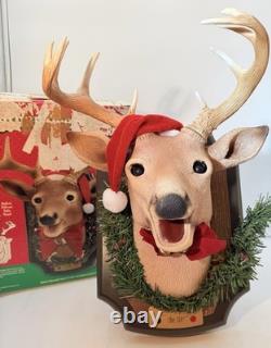 Vintage Jonathan Deer The III Singing And Talking Deer Works Great