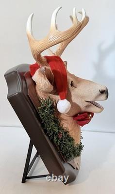 Vintage Jonathan Deer The III Singing And Talking Deer Works Great