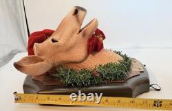 Vintage Jonathan Deer The III Singing And Talking Deer Works Great