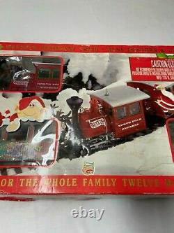 Vintage LGB Lehmann 94775 North Pole Express Rudolph Train Set Original Box