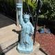 Vintage Lady Liberty July 4th Patriotic Blow Mold Rare Has Flaws Read Desc