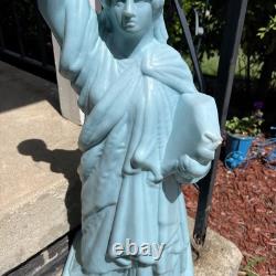 Vintage Lady Liberty July 4th Patriotic Blow Mold RARE Has Flaws Read Desc