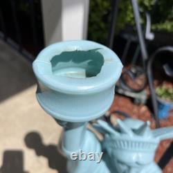 Vintage Lady Liberty July 4th Patriotic Blow Mold RARE Has Flaws Read Desc