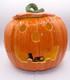 Vintage Large Ceramic Mold Lighted Pumpkin Jack Olantern Halloween Great Pumpkin