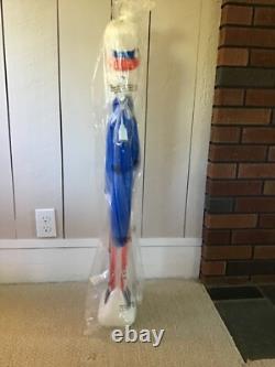 Vintage Lighted Union Uncle Sam Patriotic July 4th Blow Mold