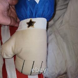Vintage Lillian Vernon Fourth Of July Life Size Plush Figure 5 ft Holiday July 4