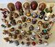 Vintage Lot 58 Thanksgiving Hallmark Merry Miniatures Enesco Clay Animal/turkeys