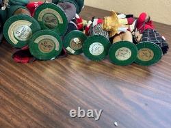 Vintage Lot Of 7 Byers Choice Christmas Carolers 1990's
