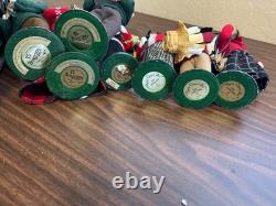 Vintage Lot Of 7 Byers Choice Christmas Carolers 1990's