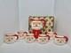 Vintage Mcm Holt Howard Winking Santa Pitcher And 6 Mugs 1960 Marked Minty Withbox