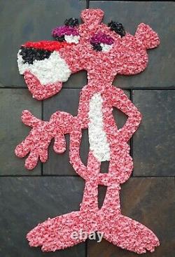 Vintage Melted Plastic Popcorn Lot Looney Tunes Tweety Roadrunner Pink Panther