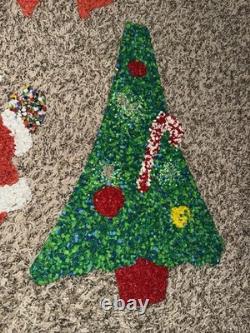 Vintage Melted Plastic Popcorn Lot Of Christmas Decoration Decor Read