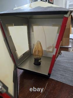 Vintage Midcentury Poloron Holiday Coach Lantern Christmas Decor