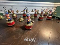 Vintage Mr. Christmas Animated Santa's Marching Band Working Condition
