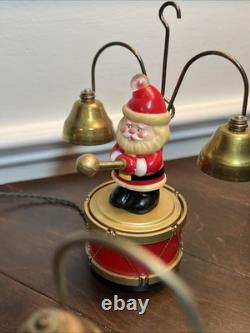 Vintage Mr. Christmas Animated Santa's Marching Band Working Condition