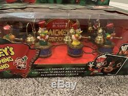 Vintage Mr Christmas Disney Mickeys Marching Band 35 Songs Open Box Unused