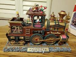 Vintage Mr. Christmas Gold Cannonball Train NIB