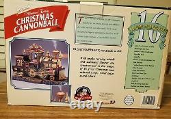 Vintage Mr. Christmas Gold Cannonball Train NIB