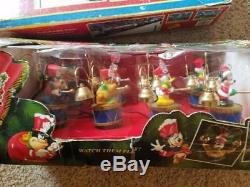 Vintage Mr. Christmas Mickey Mouse Friends Musical Marching Band