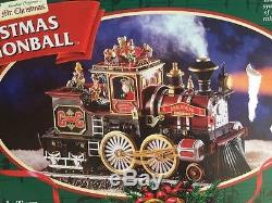 Vintage Mr. Christmas Millennium Edition Christmas Cannonball Train Smokes