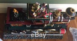 Vintage Mr. Christmas Millennium Edition Christmas Cannonball Train Smokes