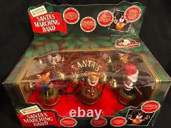 Vintage Mr. Christmas Santa's Marching Ban, rare international model