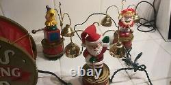 Vintage Mr. Christmas Santa's Marching Band 1994 Musical 35 Carols Works Nice