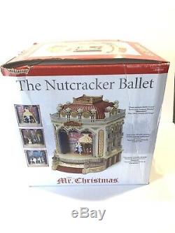 Vintage Mr. Christmas The Nutcracker Ballet Musical Animated Ballet Scenes