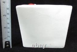 Vintage NAPCO Japan Ceramic Christmas SANTA CLAUS PLAYING PIANO PLANTER Xmas