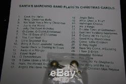 Vintage NEW Mr. Christmas Santa's Marching Band Musical Brass Bells 35 Songs
