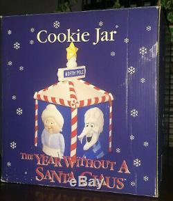 Vintage New in Box Year Without Santa Claus Miser Brothers Neca Rare Cookie Jar