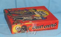 Vintage Palmer CREEPY COFFINS Halloween candy x8 in original store display box