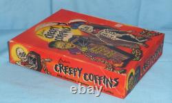 Vintage Palmer CREEPY COFFINS Halloween candy x8 in original store display box