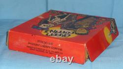 Vintage Palmer CREEPY COFFINS Halloween candy x8 in original store display box