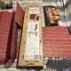 Vintage Pam's Holiday Hearth Christmas Cardboard Full Size Fireplace In Box