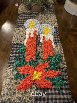 Vintage Plastic Popcorn Holiday Decorations Lot Of 30