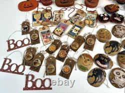 Vintage Primitive Halloween Decor Lot