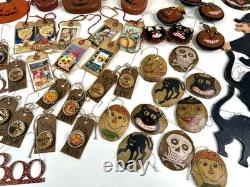 Vintage Primitive Halloween Decor Lot