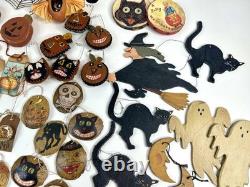 Vintage Primitive Halloween Decor Lot