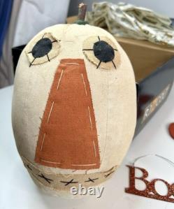 Vintage Primitive Halloween Decor Lot