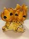 Vintage Rare Lefton Jack O Lantern/halloween Pumpkin Planter 6399 -excellent