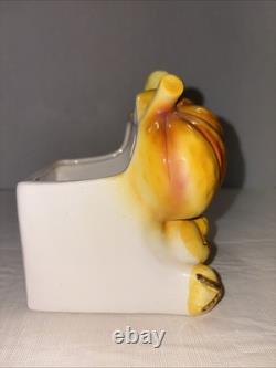 Vintage Rare Lefton Jack O Lantern/Halloween Pumpkin Planter 6399 -Excellent Vintage Rare Lefton Jack O Lantern/Halloween Pumpkin Planter 6399 -Excellent
