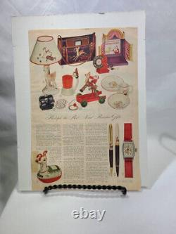 Vintage Retro 1940's Rudolph Plate, Bowl, Cup Mug R. L. M. ROBERT MAY Set Child