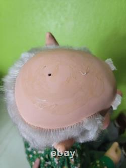 Vintage Sandi Zimnicki Large Elf Doll Rubber Face Enesco North Pole Rare 32'93
