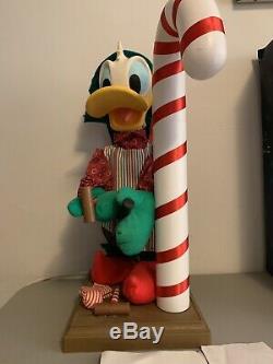 Vintage Santa's Best Disney Donald Duck Christmas Workshop Elf 22 Animated Rare